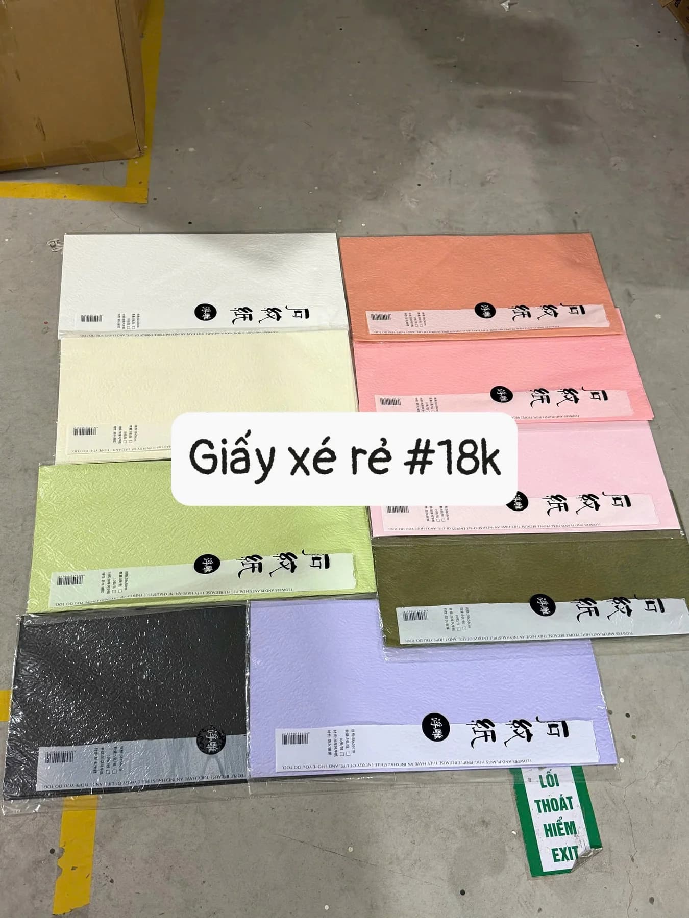 Giấy Xé Rẻ